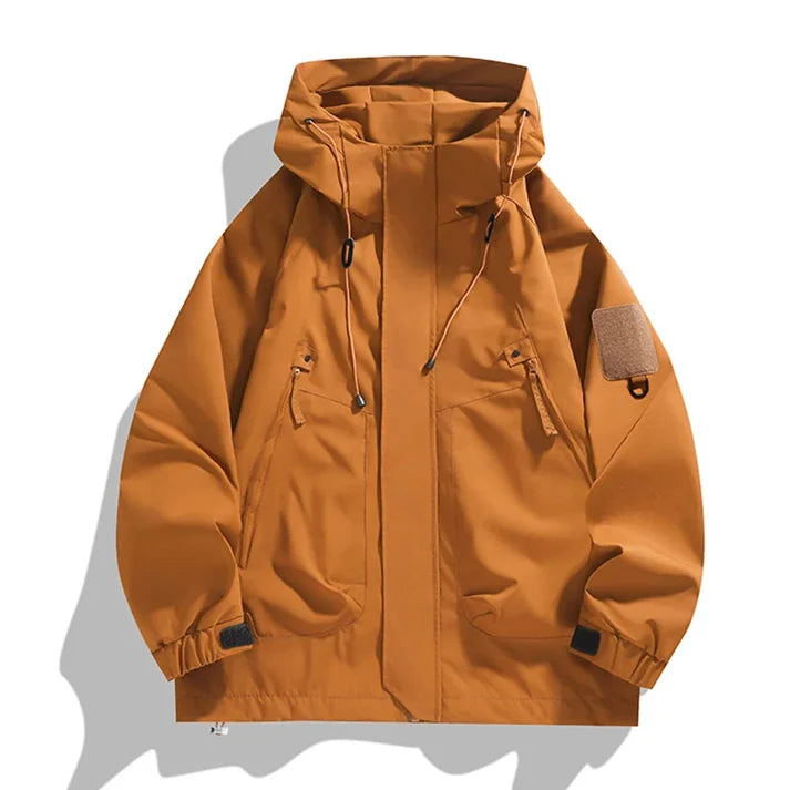Outdoor Hooded Zip-Up Jacket