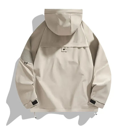 Outdoor Hooded Zip-Up Jacket