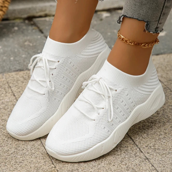 Women's Lightweight Knit Slip-On Trainers