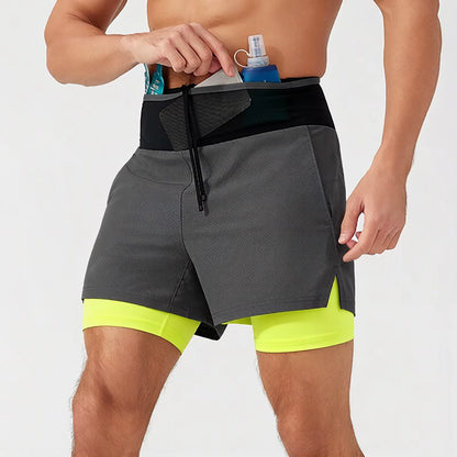 Men's 2-in-1 Running Shorts