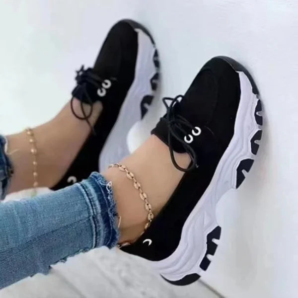 Women's Colour Block Casual Trainers