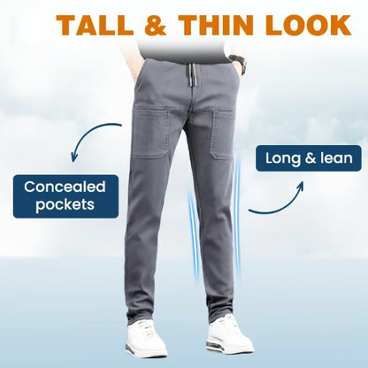 Men’s Stretch Fibre Multi Pocket Cargo Trousers