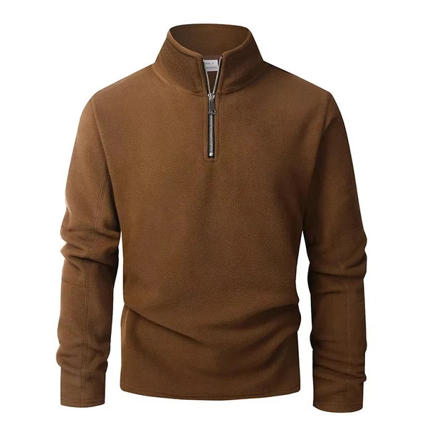 Men's Soft Fleece Quarter-Zip Pullover