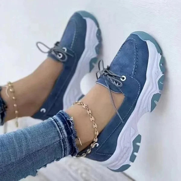 Women's Colour Block Casual Trainers