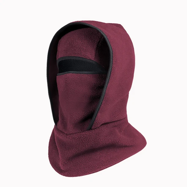Fleece-Lined Winter Balaclava Hood