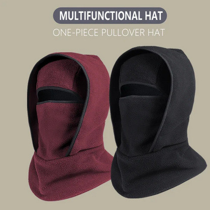 Fleece-Lined Winter Balaclava Hood