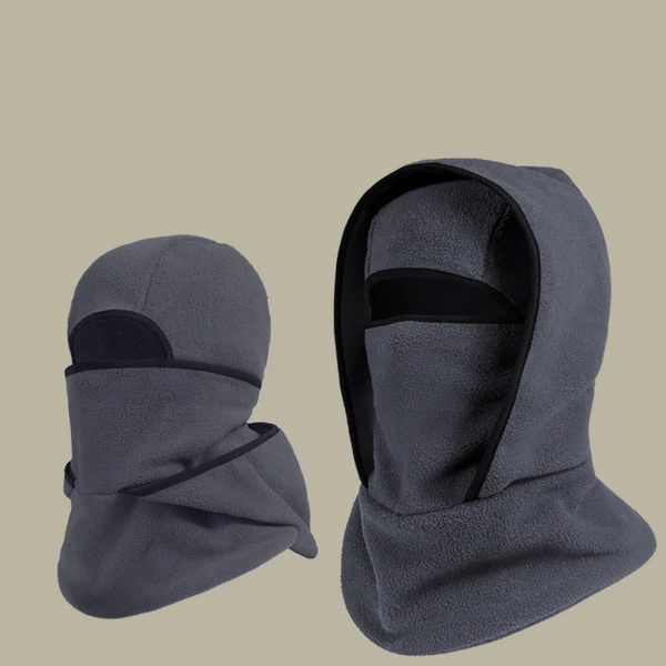 Fleece-Lined Winter Balaclava Hood