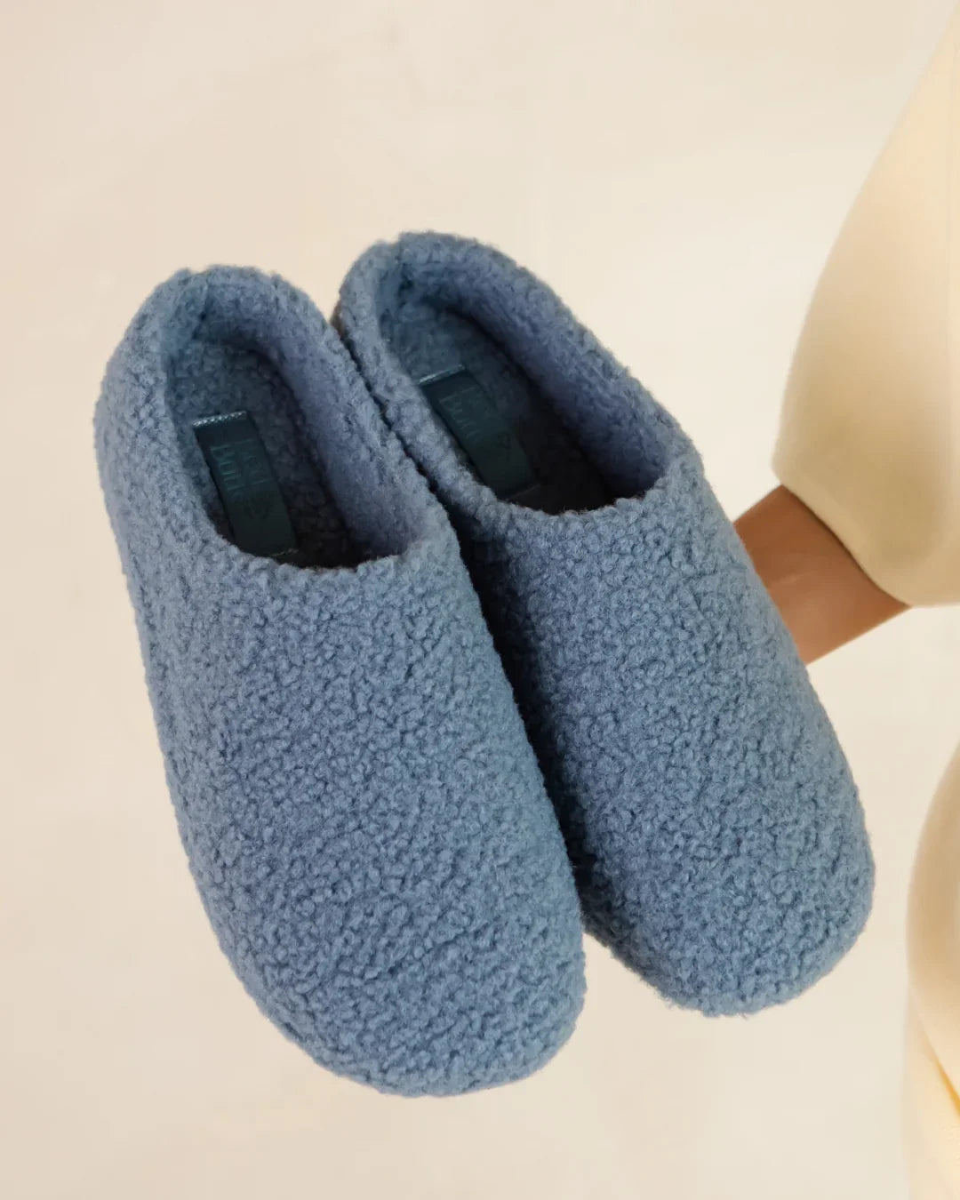 Cosy Sherpa Back Heel Slippers