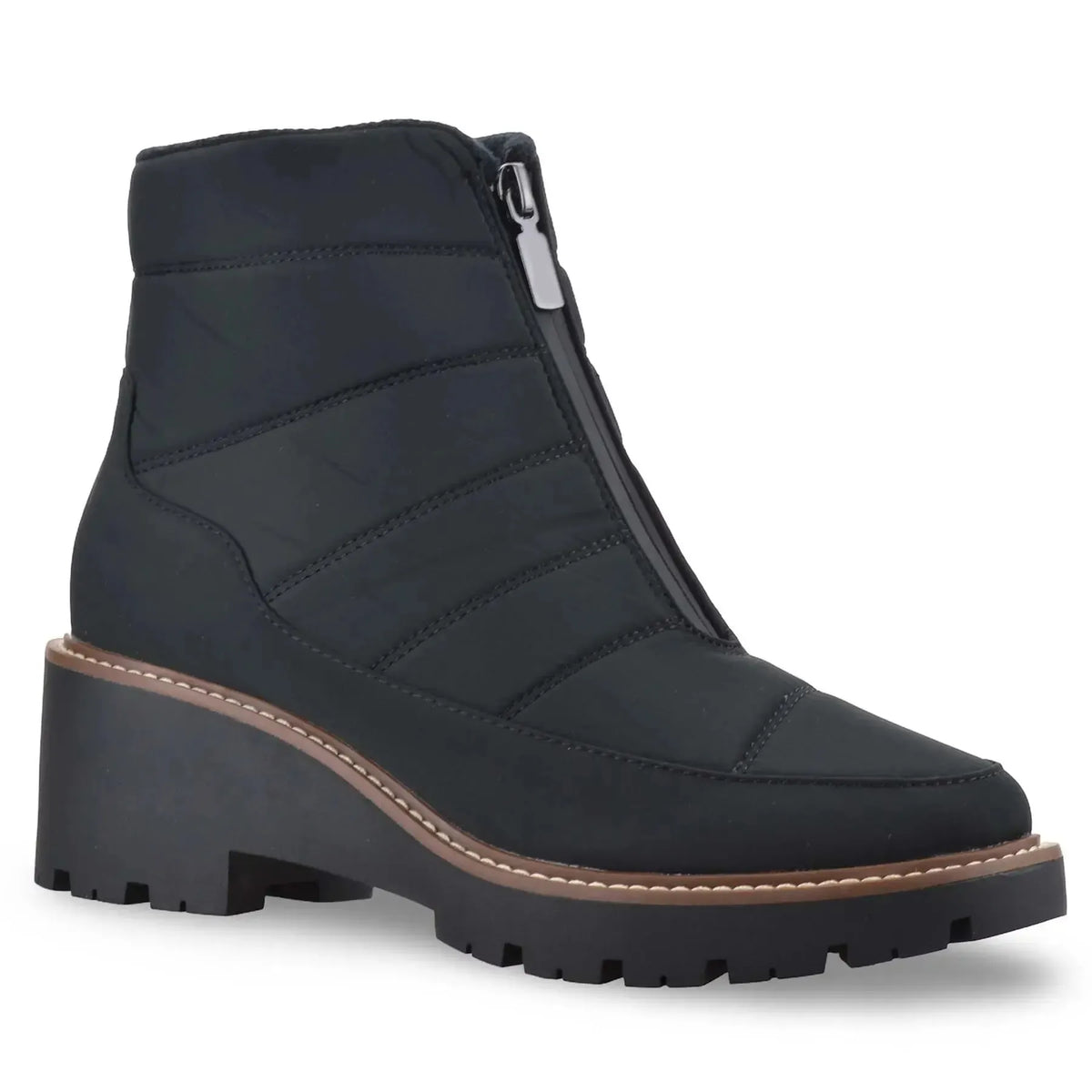 Women's Embossed Chelsea Ankle Boots