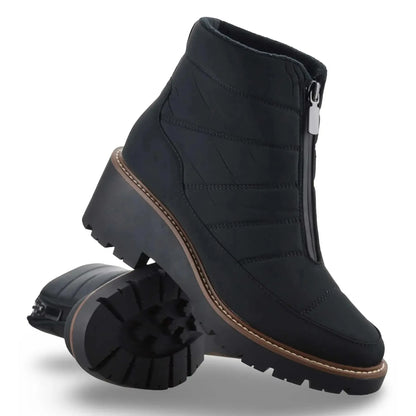Women's Embossed Chelsea Ankle Boots