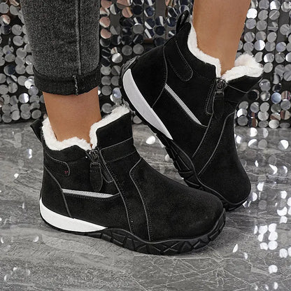 Women's Warm Fleece-Lined Ankle Boots