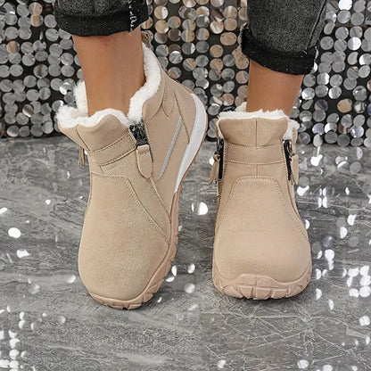 Women's Warm Fleece-Lined Ankle Boots
