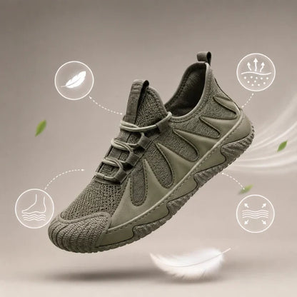 Men's Lightweight Mesh Slip On Trainers