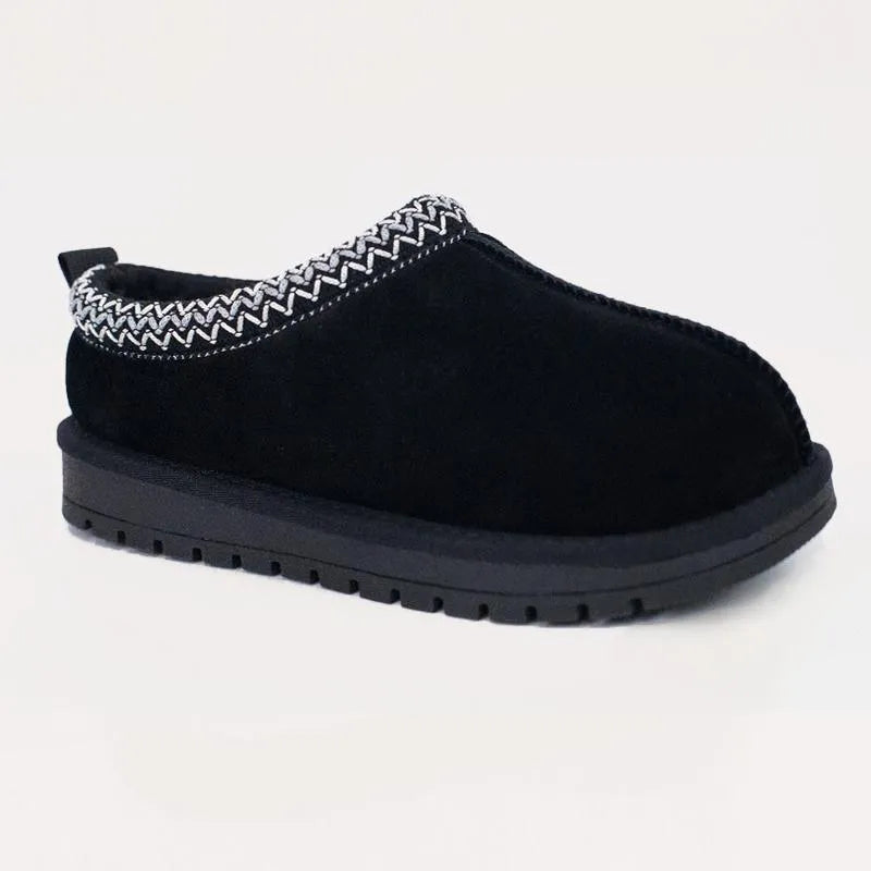 Women's Plush-Lined Slip-On Slippers