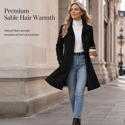 Women's Tailored Single-Breasted Coat