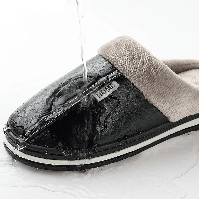 Men's Warm Slip-On Winter Shoes