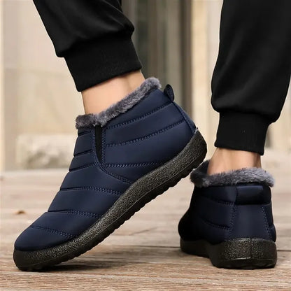 Women's Plush-Lined Winter Ankle Boots