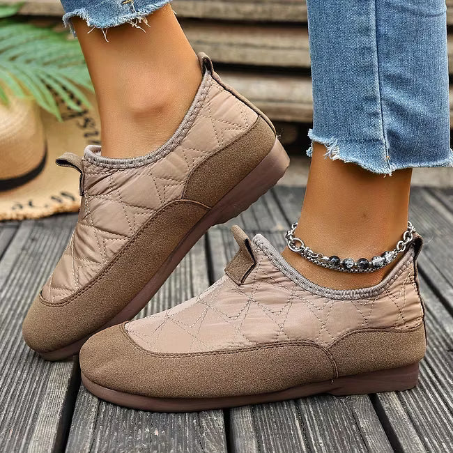 Women's Buckle Detail Winter Flats