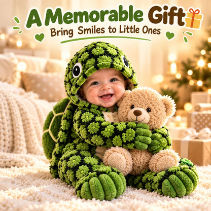 Baby Cosy Turtle Hooded Onesie