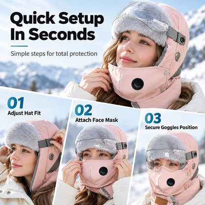 Women's Cosy Full-Coverage Winter Hood