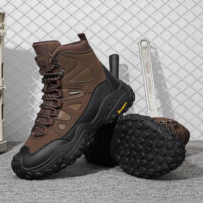 Men's Rugged High-Top Hiking Boots