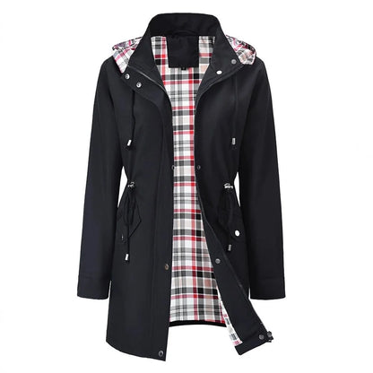 Women's Lightweight Hooded Rain Jacket