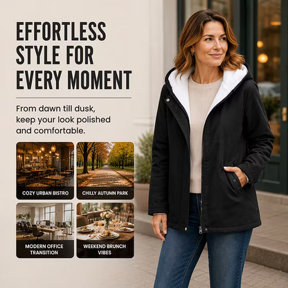 Women's Stud Detail Hooded Jacket