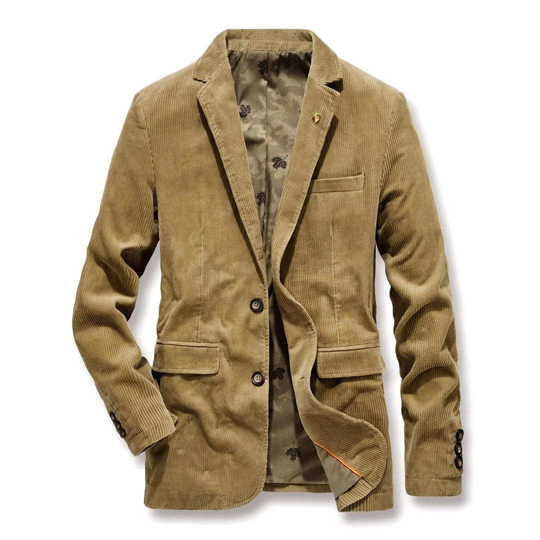 Men's Tailored Corduroy Blazer