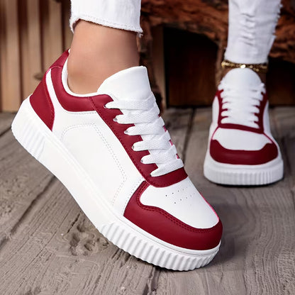 Chunky Lace-Up Trainers