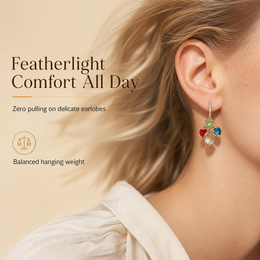 Women's Star Detail Claw Cuff Earrings