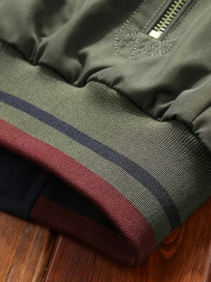 Men's Reversible Stand Collar Jacket