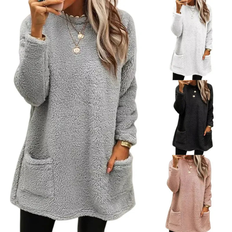 Women's Warm Crew Neck Jumper