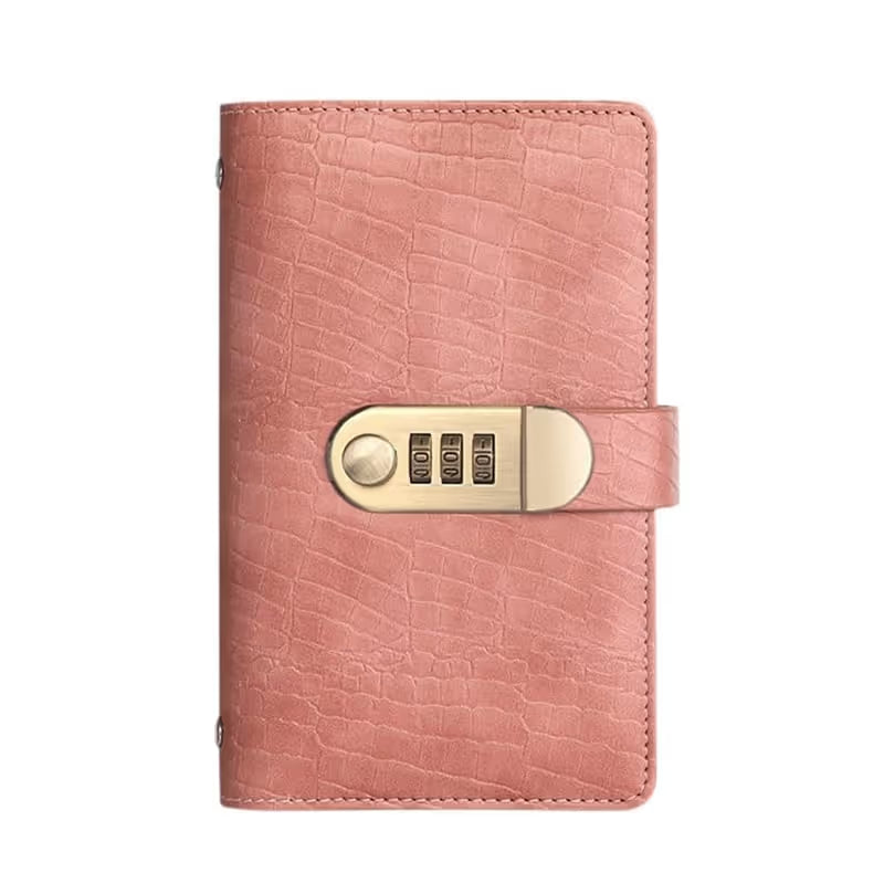 Lockable Savings Challenge Notebook