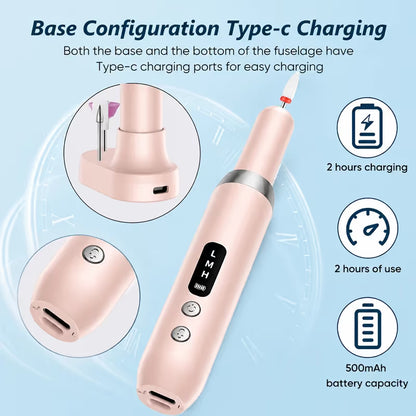 Rechargeable Electric Nail Care Kit