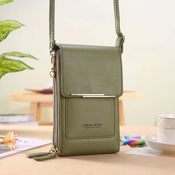 Women's Touchscreen Crossbody Phone Wallet