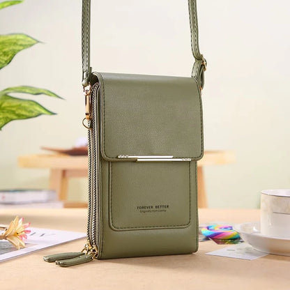 Women's Touchscreen Crossbody Phone Wallet