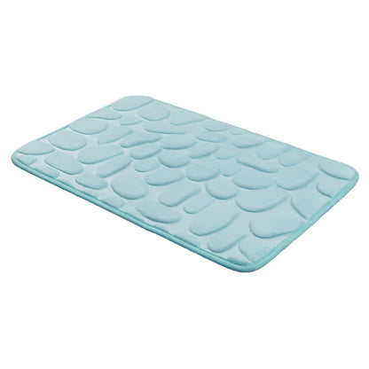 Cobblestone Embossed Bathroom Mat
