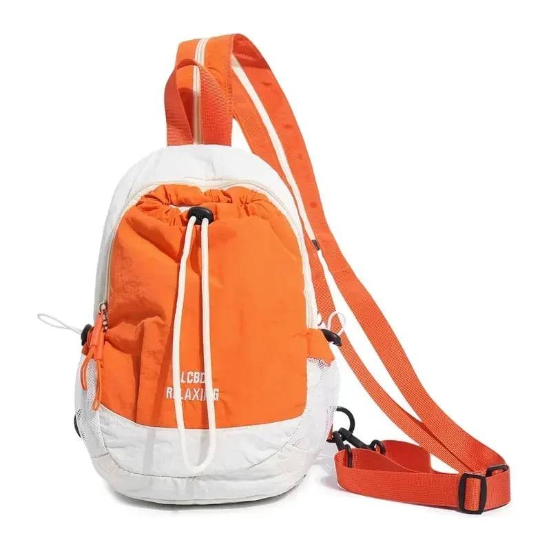 Compact Colour Block Travel Rucksack