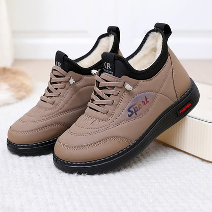 Women's Casual Lace-Up Platform Trainers