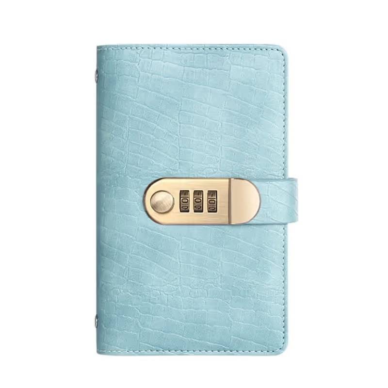 Lockable Savings Challenge Notebook