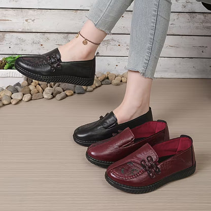Women's Decorative Slip-On Loafers