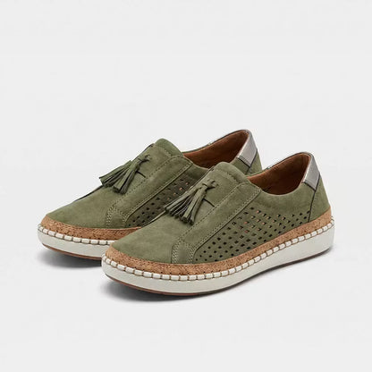 Women's Tassel Detail Slip-On Loafers