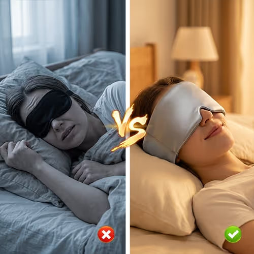 Weighted Micro-Pressure Sleep Eye Mask