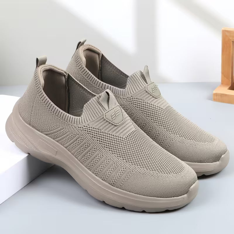 Men's Knit Slip-On Trainers
