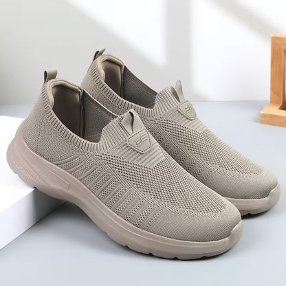 Men's Knit Slip-On Trainers