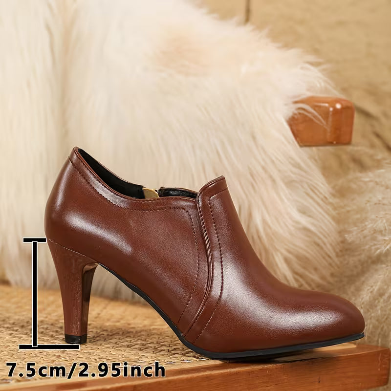 Women's Pointed-Toe High Heel Ankle Shoes
