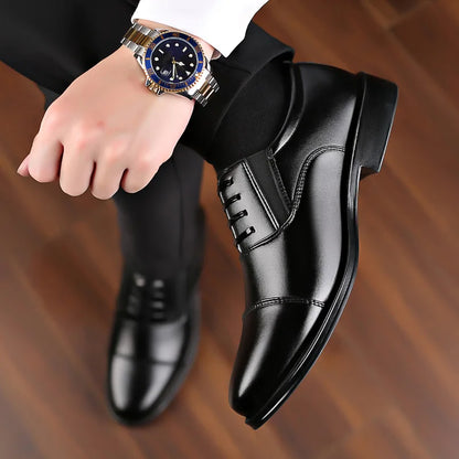 Men's Polished Formal Lace-Up Shoes