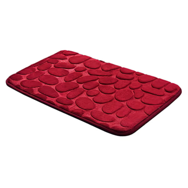 Cobblestone Embossed Bathroom Mat
