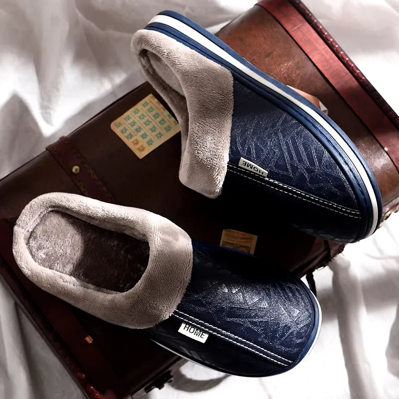 Men's Warm Slip-On Winter Shoes