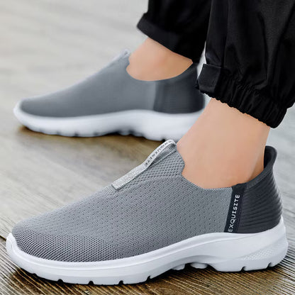 Men's Mesh Slip-On Casual Trainers